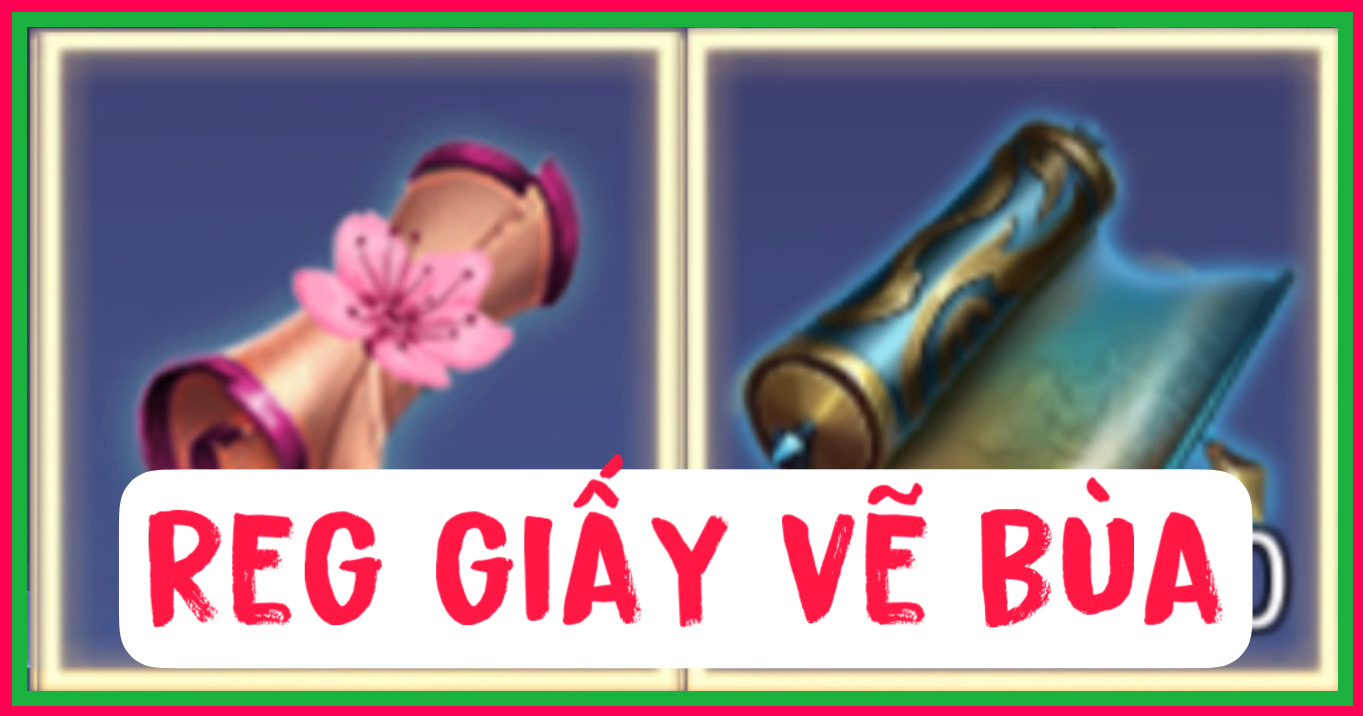 Reg Giấy tuyệt Sắc - Giấy S